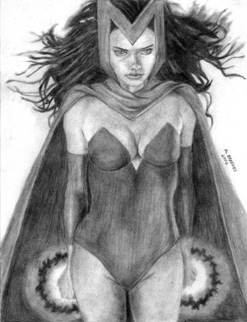 Elseworld Supergirl Comic Book Character Art